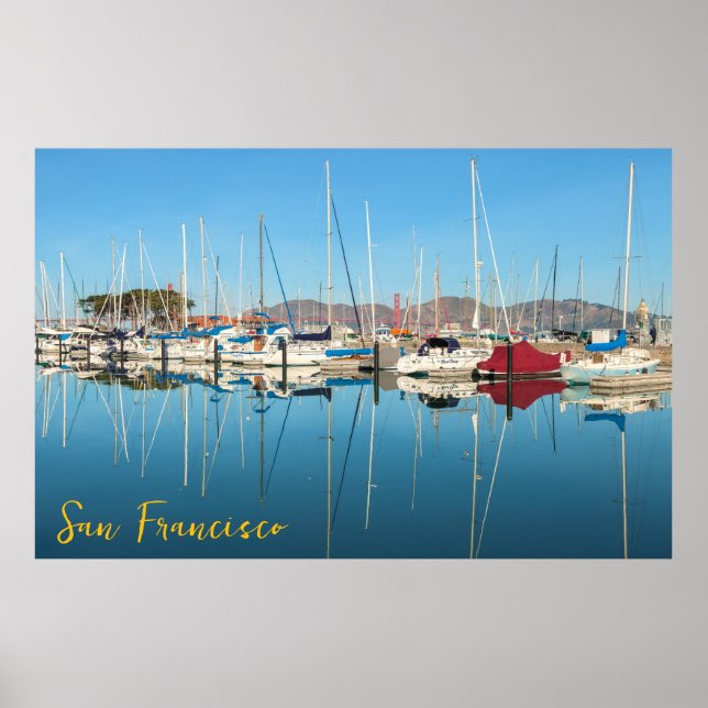 Poster San Francisco Marina (Frente)