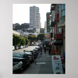 Poster San Francisco North Beach