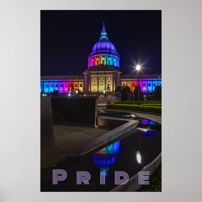 Poster San Francisco Pride (Frente)