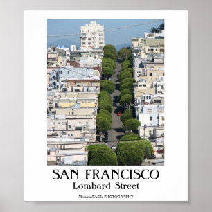 Poster SAN FRANCISCO - rua do Lombard