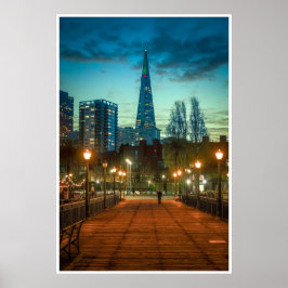 Poster San Francisco Skyline Transamerica Pyramid Print