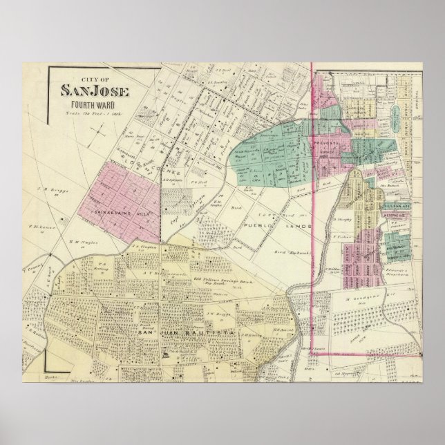 Pôster San Jose 4th ward (Frente)
