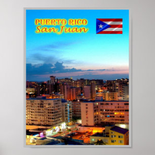 Poster San Juan - Porto Rico -