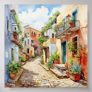 Poster San Juan Porto Rico Viagem Wall Art