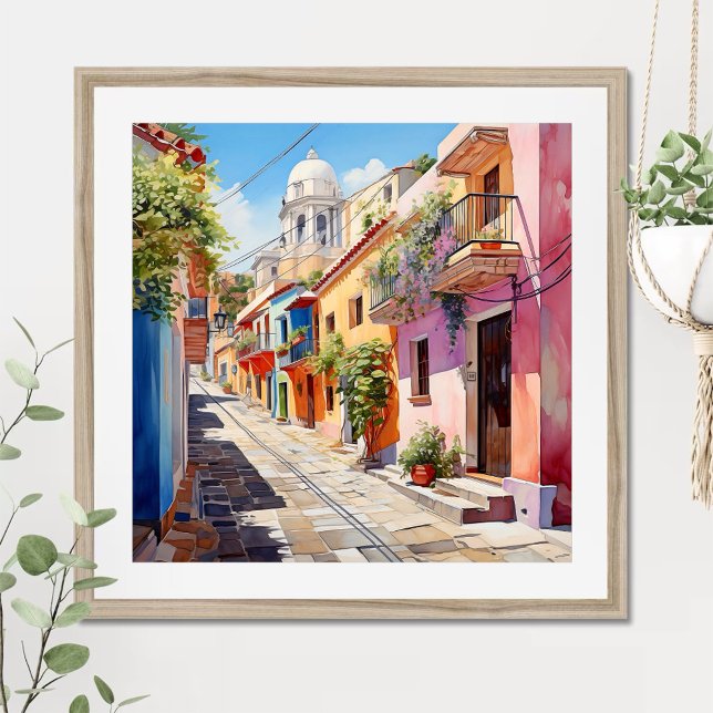 Poster San Juan Porto Rico Viagem Wall Art (Criador carregado)