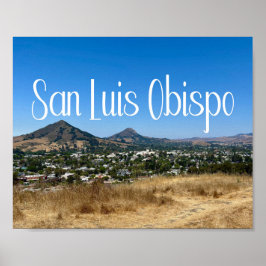 Poster San Luis Obispo Terrace Hill Photography