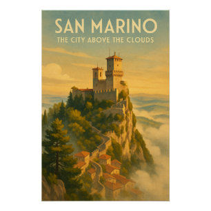 Pôster San Marino – A Cidade Acima das Nuvens