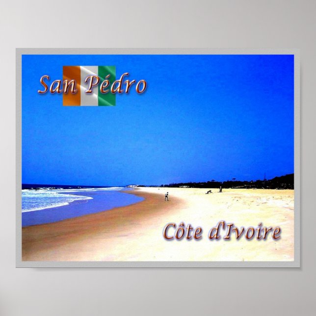 Poster San Pedro - praia (Frente)