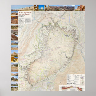 Poster San Rafael Swell: O Playground do Utah