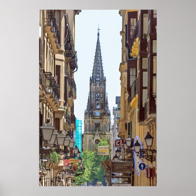 Poster San Sebastian. 13. (Frente)