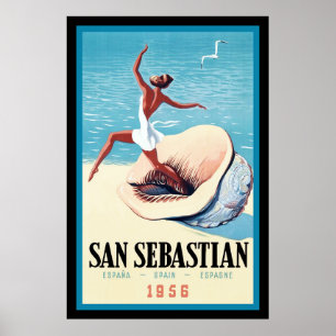 Poster San Sebastian Espanha