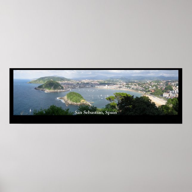 Pôster San Sebastian, Espanha (Frente)