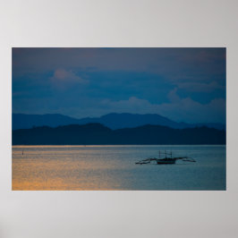 Poster San Vicente Palawan Sunset