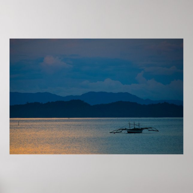 Poster San Vicente Palawan Sunset (Frente)