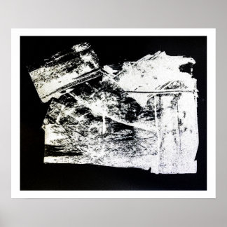 Pôster "Sanctum" Limited Edition Black/White Print