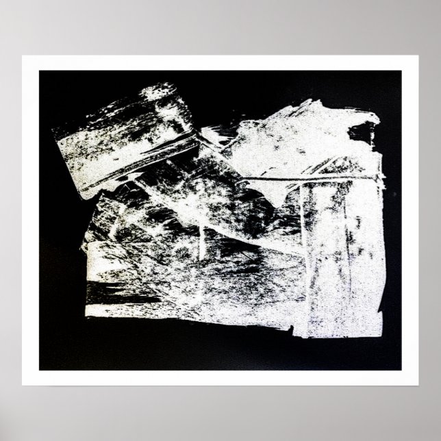 Pôster "Sanctum" Limited Edition Black/White Print (Frente)