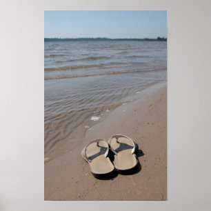Pôster Sandals na praia