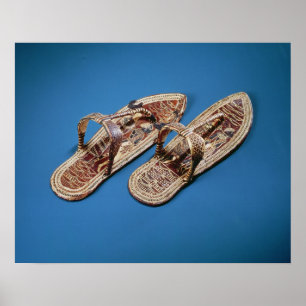 Pôster Sandals, Tomb of Tutankhamun, New Kingdom