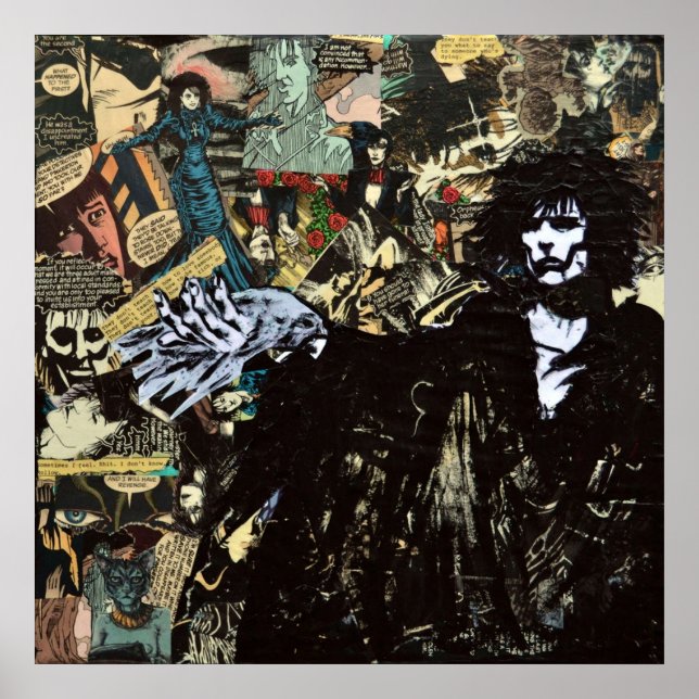 Poster Sandman Collage (Frente)