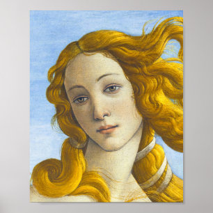 Poster Sandro Botticelli - Nascimento de Vênus Detalhe