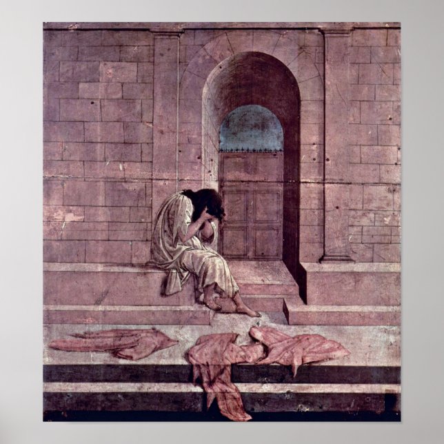 Poster Sandro Botticelli - O Foco (Frente)