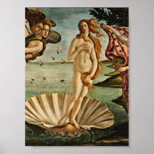 Poster Sandro Botticelli - O Nascimento de Vênus