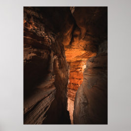 Poster Sandstone Cave Nature Photo