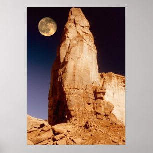 Poster Sandstone Pinacle