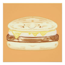 Sanduíche De Enchidos, Ovos E Queijos