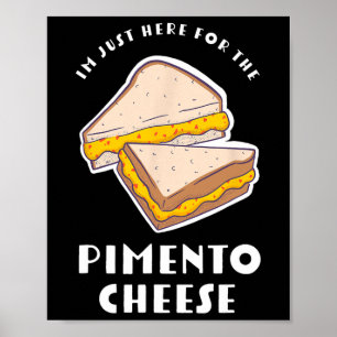 Poster Sanduíche de Queijo Pimento - Golfistas Mestres Di