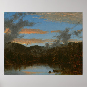 Poster Sanford Robinson Gifford - Ascensão principal no 