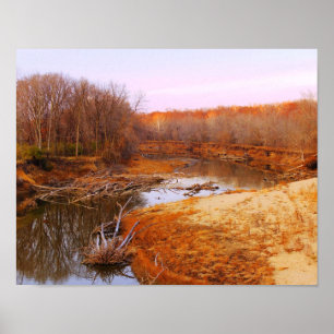Pôster Sangamon River Near Lincoln's New Salem, Illinois