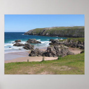 Poster Sango Bay, Durness, Escócia