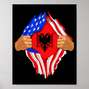 Poster sangue albanês dentro de mim