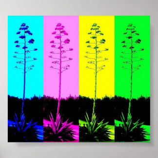 Pôster Sangue multicolores inspirados