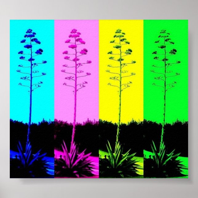 Pôster Sangue multicolores inspirados (Frente)