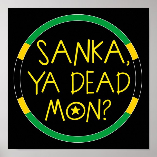 Poster Sanka Ya Morto Mon Legal Runnings (Frente)