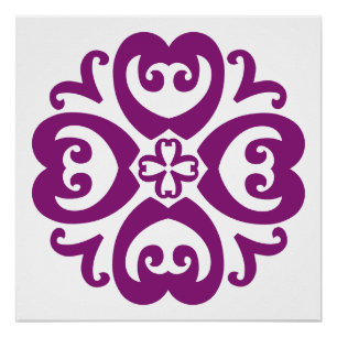 Pôster Sankofa Adinkra Mandala - Patrimônio Africano