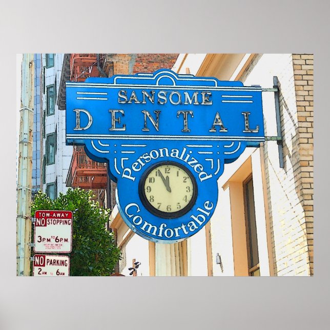 Pôster Sansome Dental (Frente)