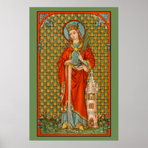 Poster Santa Bárbara (JP 01) Cartaz 24"x36" 2