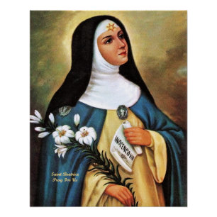Pôster Santa Beatrix de Silva