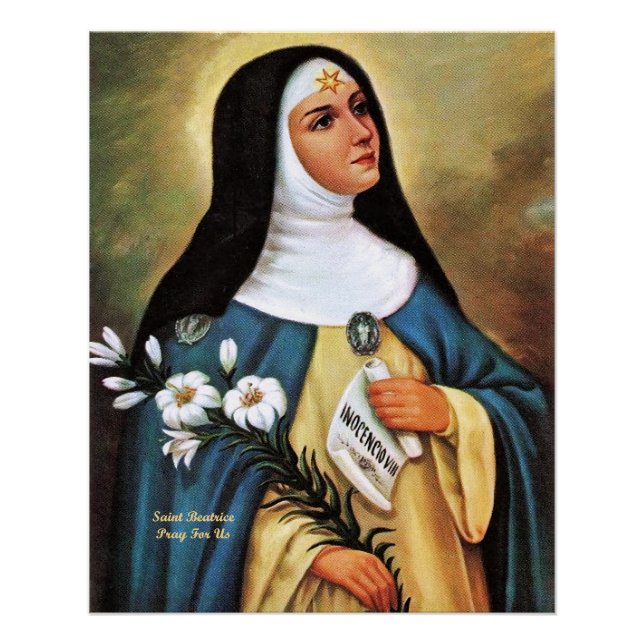 Pôster Santa Beatrix de Silva (Frente)