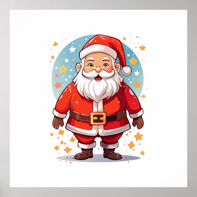 Poster Santa Claus (Frente)