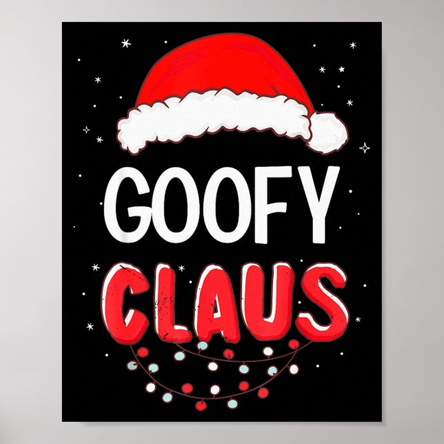 Poster Santa Claus Christmas Matching Costume  (Frente)