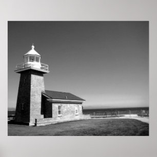 Poster Santa Cruz Lighthouse