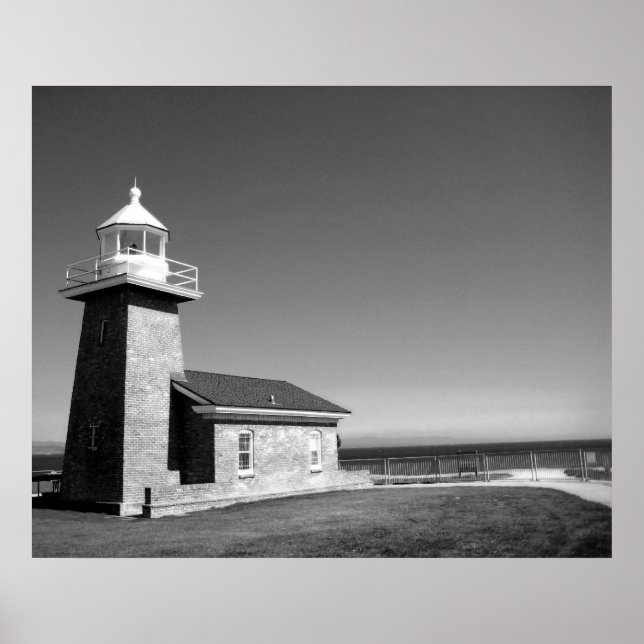 Poster Santa Cruz Lighthouse (Frente)