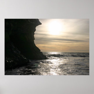 Pôster Santa Cruz sunset