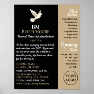 Poster Santa Dove, Casa Funerária, Diretores