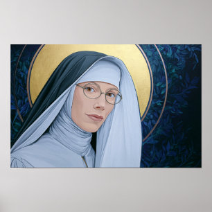 Poster Santa Katharine Drexel: Fé em Ação