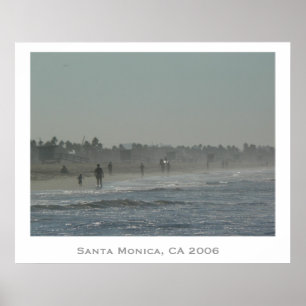 Pôster Santa Monica Beach